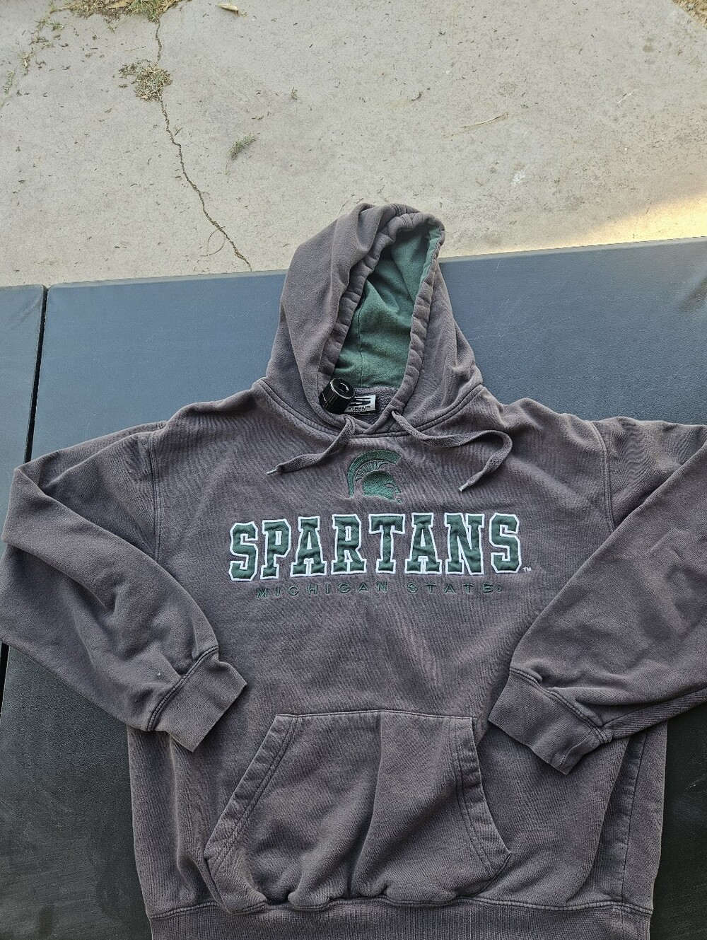 Michigan State Spartans Vintage Stadium Sweatshirt
